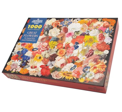 The Uneployed  Philosophers Guild UPG Puzzle - Great Flowers of Art