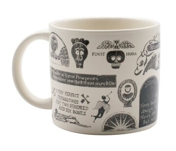 The Uneployed  Philosophers Guild UPG Mug - Memento Mori