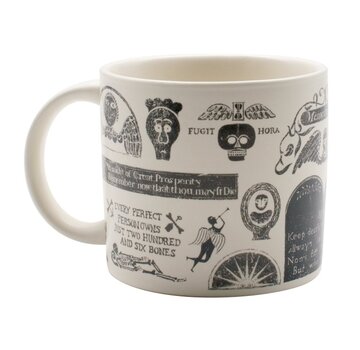 The Uneployed  Philosophers Guild UPG Mug - Memento Mori