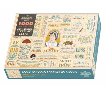 The Uneployed  Philosophers Guild UPG-puzzel - Jane Austen