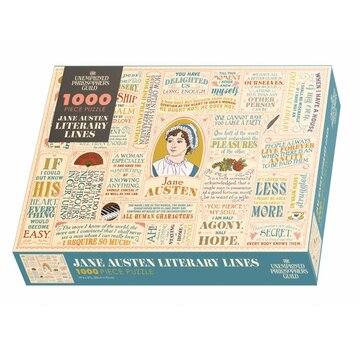 The Uneployed  Philosophers Guild UPG-puzzel - Jane Austen