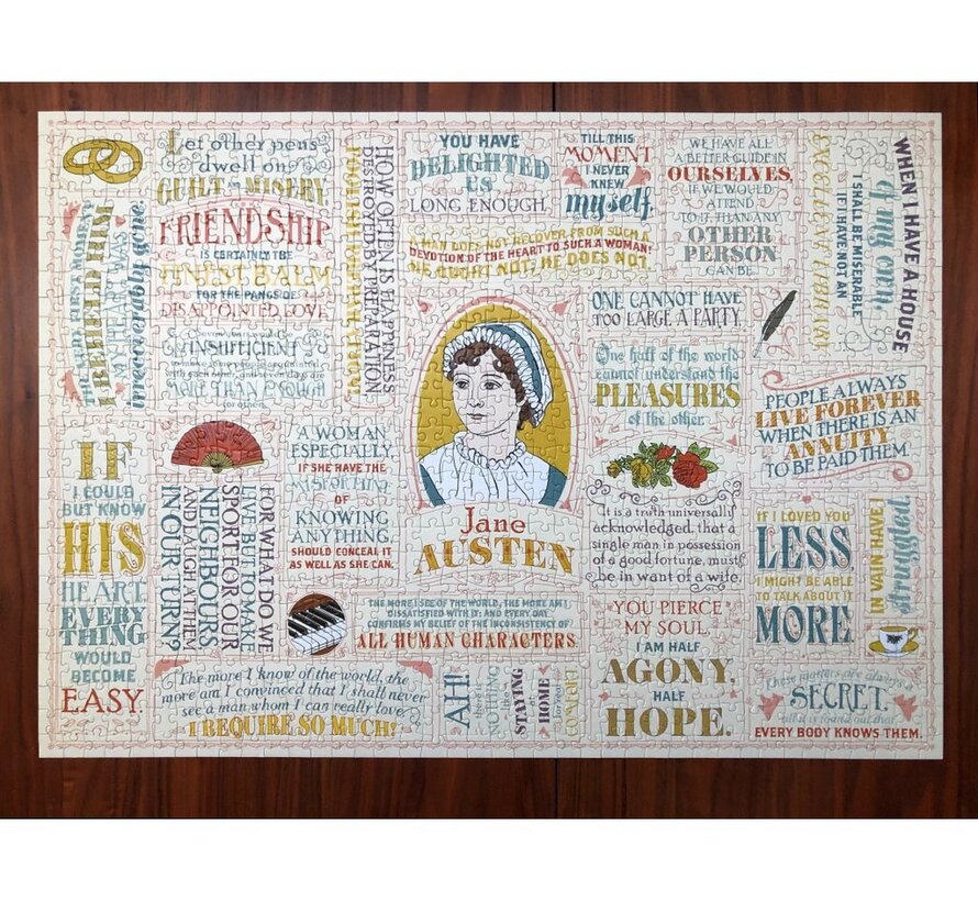 UPG-puzzel - Jane Austen