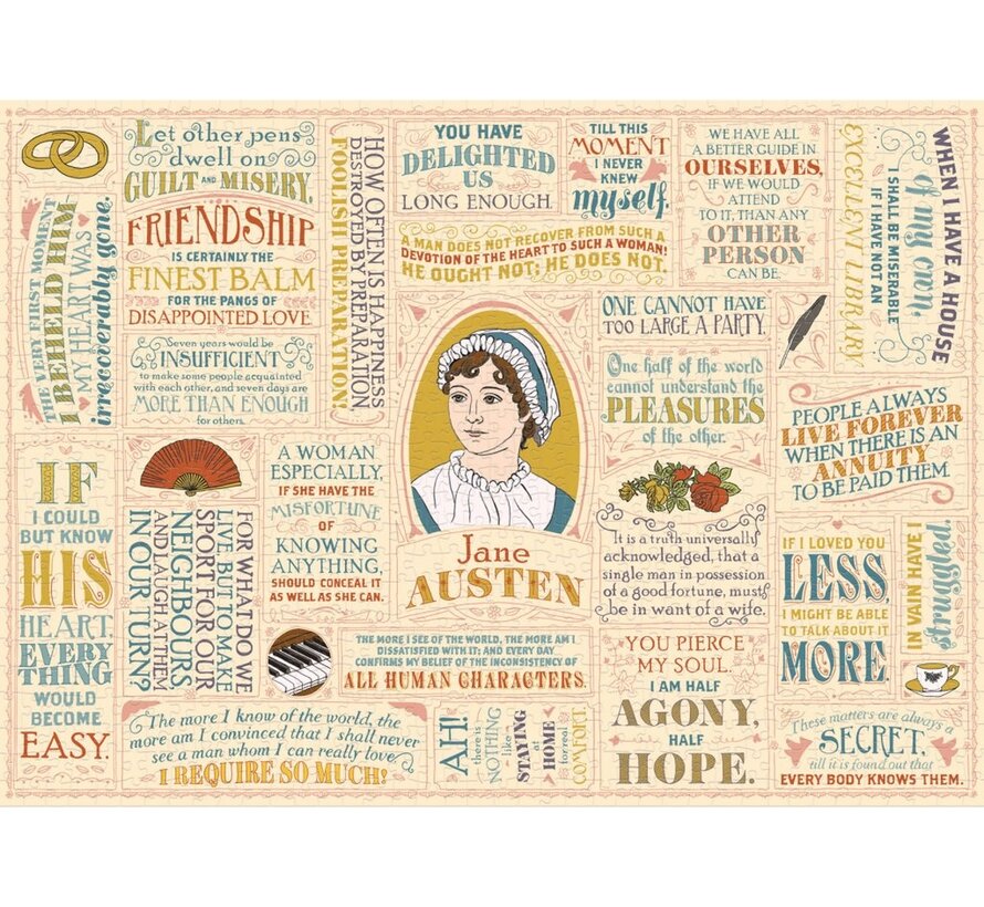 UPG-puzzel - Jane Austen