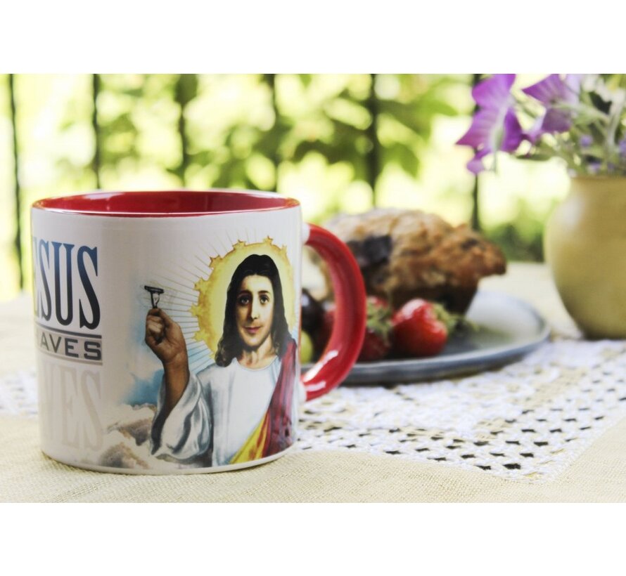 UPG mok - Jezus scheert