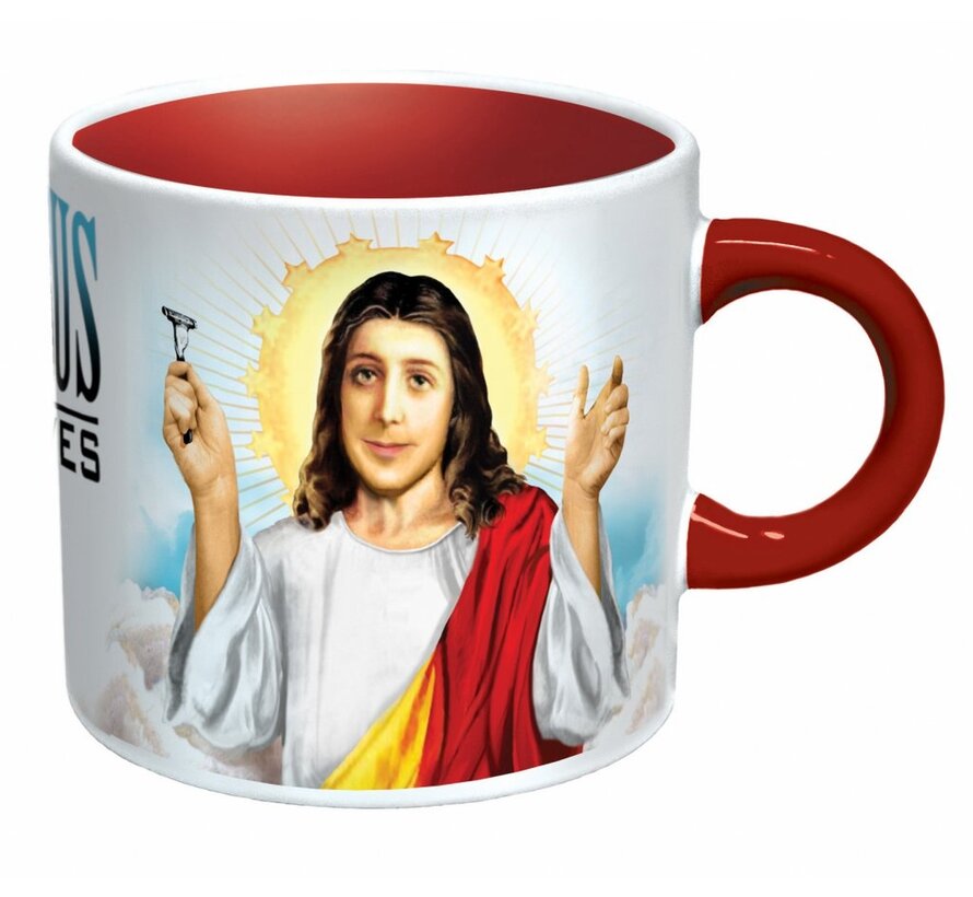 UPG mok - Jezus scheert