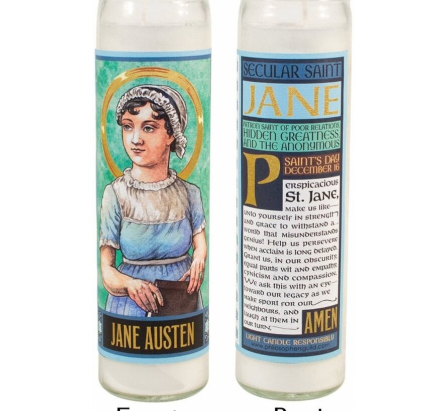 UPG-kaars - Jane Austen