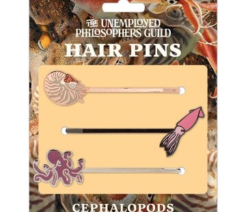 The Uneployed  Philosophers Guild UPG Hairpins - Cephalopods