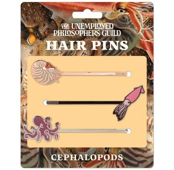The Uneployed  Philosophers Guild UPG Hairpins - Cephalopods