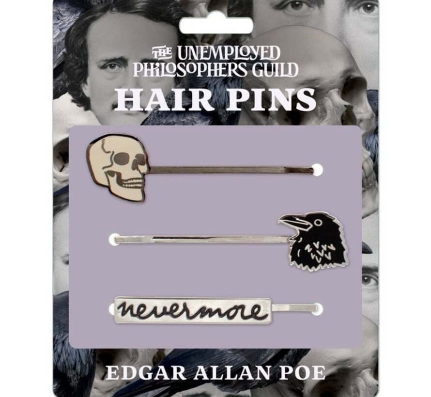 UPG Hairpins - Edgar Allan Poe