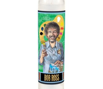 The Uneployed  Philosophers Guild UPG Candle - Bob Ross