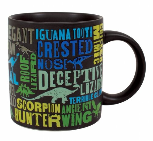 The Uneployed  Philosophers Guild UPG mok - Dinosauria verschrikkelijke hagedissen