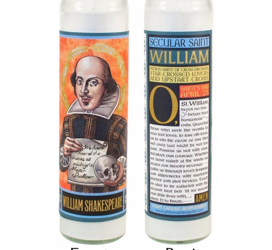 UPG Kaars - Shakespeare