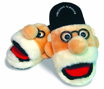 The Uneployed  Philosophers Guild UPG Slippers - Freudiaans (groot)