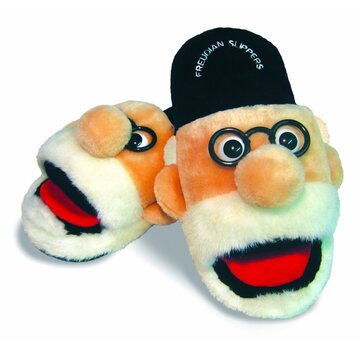The Uneployed  Philosophers Guild UPG Slippers - Freudiaans (groot)