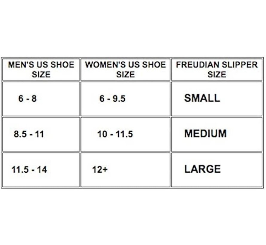 UPG Slippers - Freudiaans (groot)