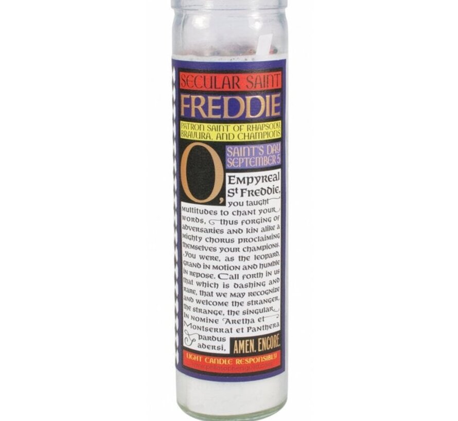 UPG-kaars - Freddie Mercury