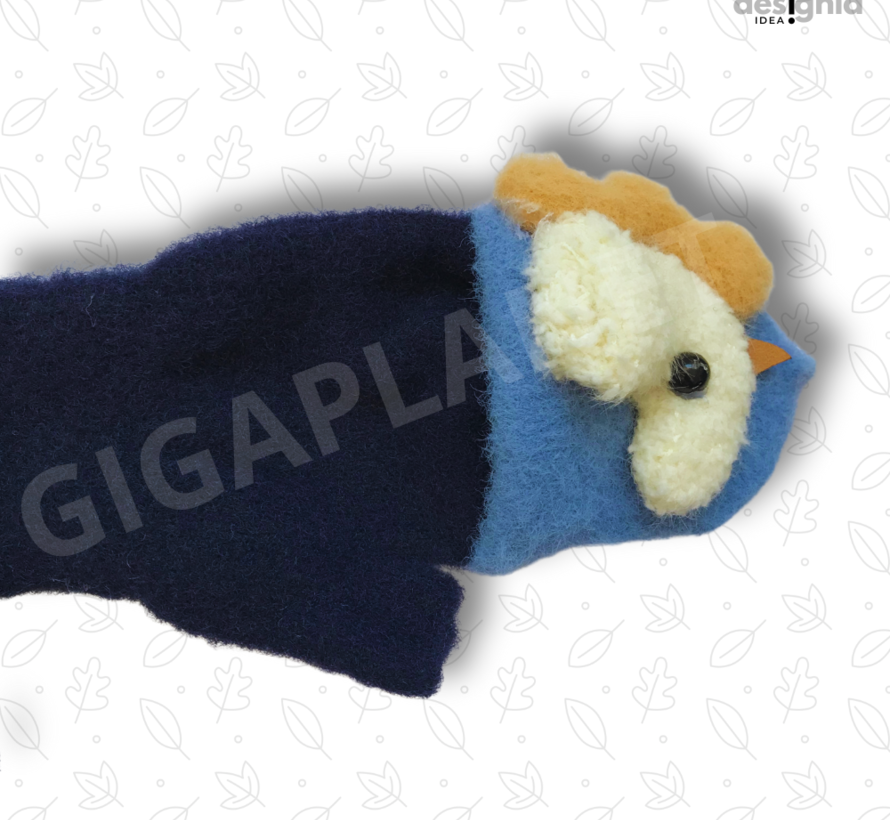 Winter TRANSFORMER-OPENVINGER UNICORN handschoenen Blauw
