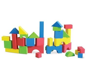 Edushape Edushape EduKleur Blokken - 80 stuks (in tas)