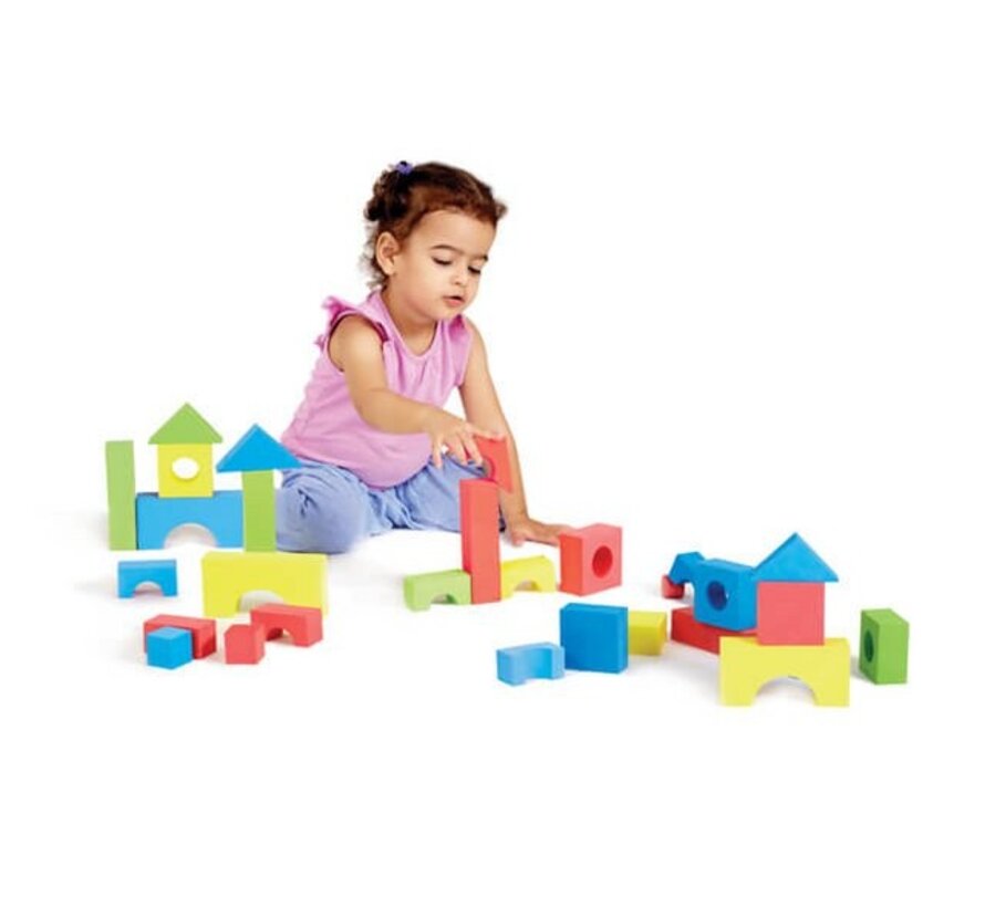 Edushape EduKleur Blokken - 80 stuks (in tas)