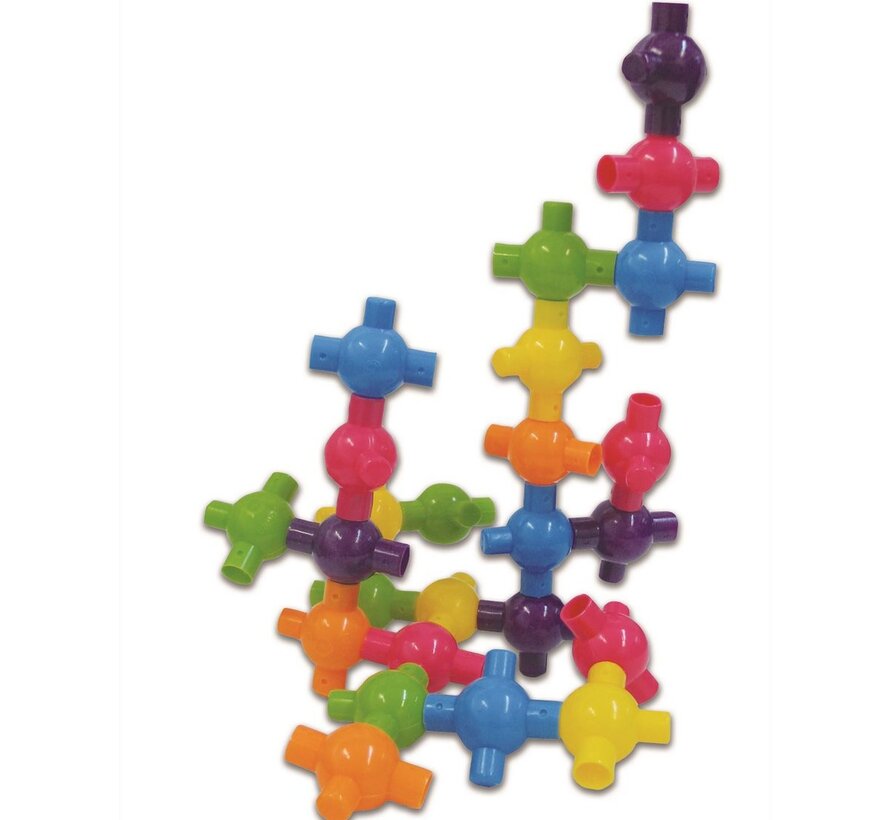 Edushape Kiddy-Verbindingen - 72 stuks (tas)