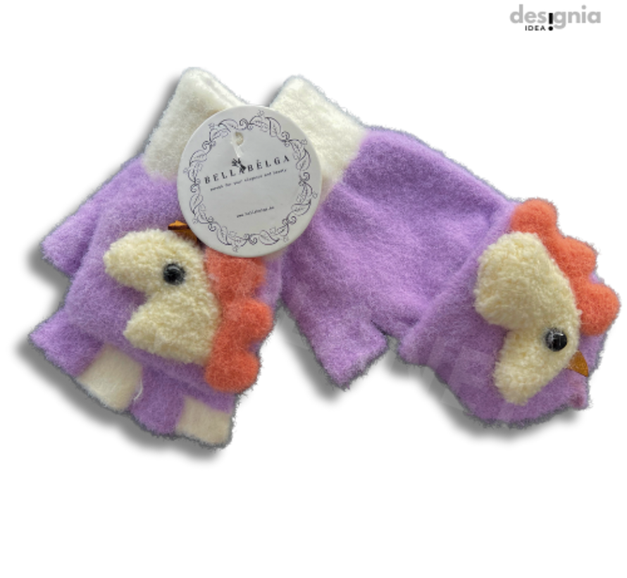 Winter TRANSFORMER-OPENVINGER UNICORN Handschoenen-Paars