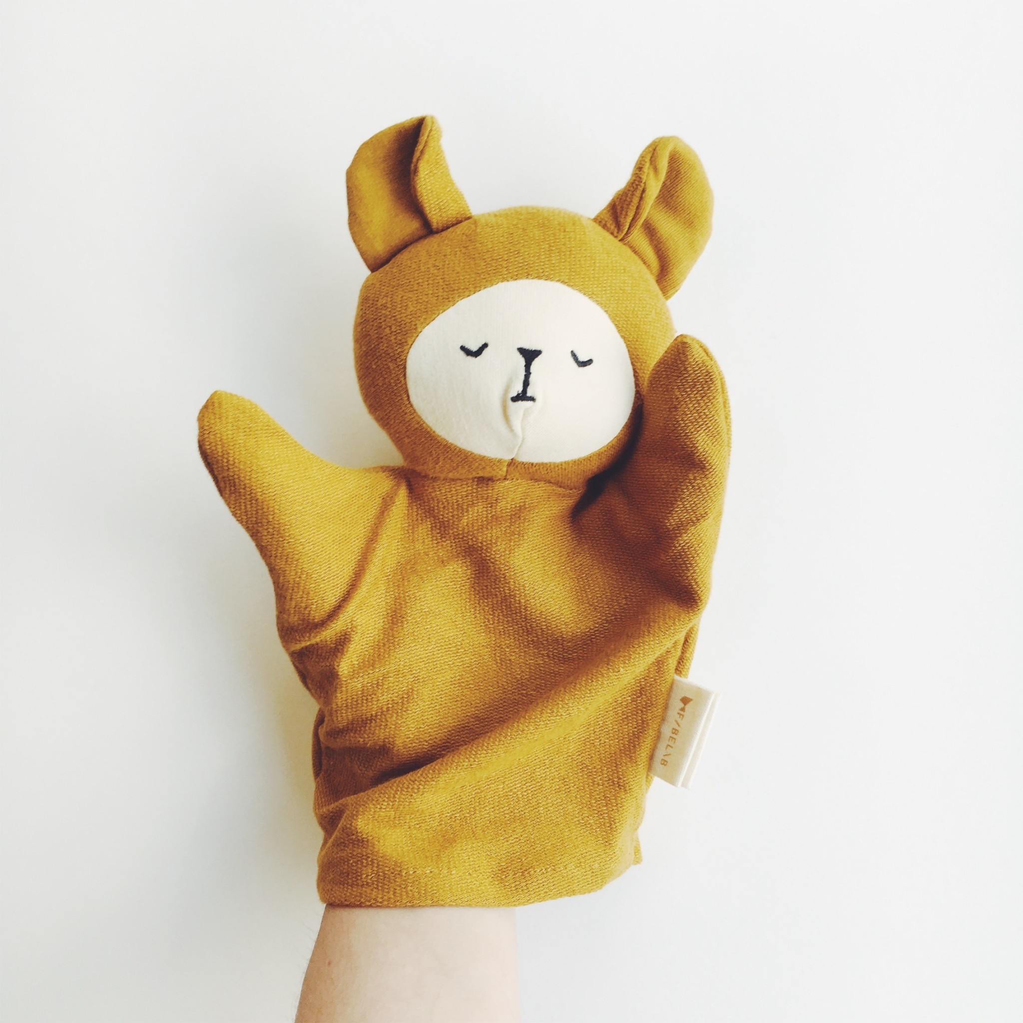 bear hand puppet