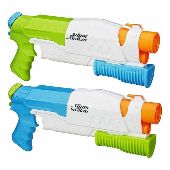 NERF Nerf Super Soaker Scatterblast 2 Pack - Waterpistool