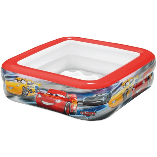 Intex  Intex Kinderzwembad Cars Rood - 85x85x23cm