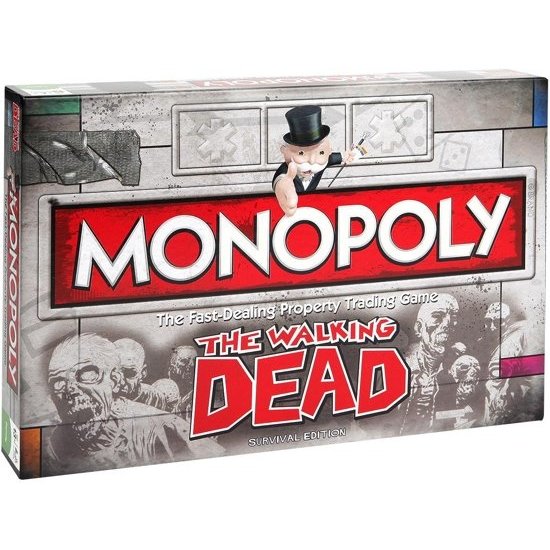 Hasbro Monopoly The Walking Dead Survival Edition - Bordspel - Engelstalig