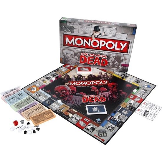 Hasbro Monopoly The Walking Dead Survival Edition - Bordspel - Engelstalig