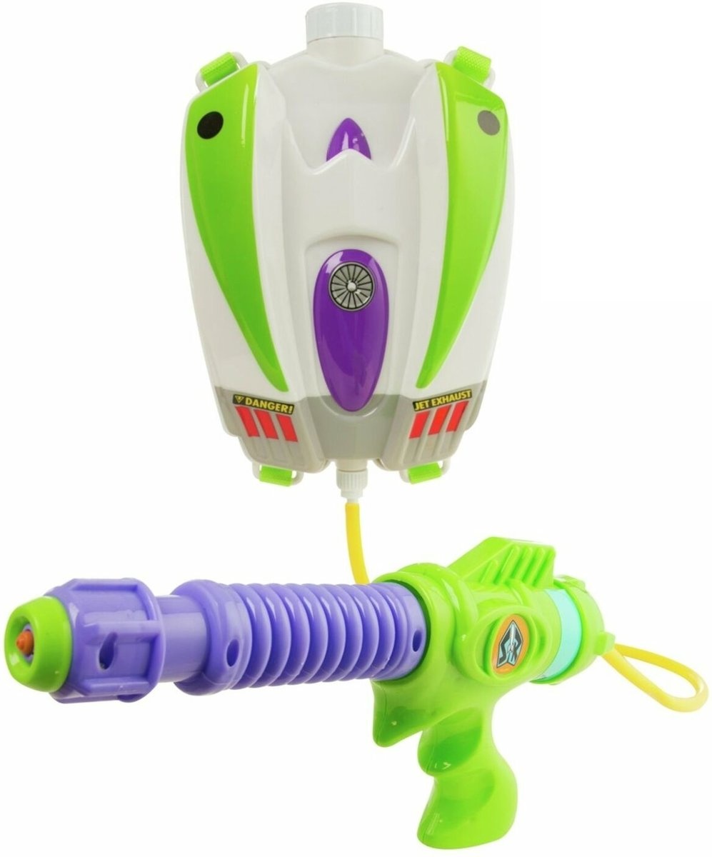 Leerling capsule Versnel Toy Story Buzz Lightyear Waterpistool Rugzak | PS Toys