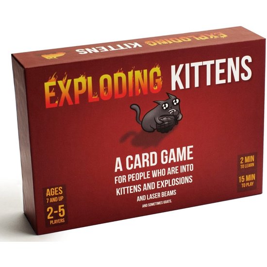 Exploding Kittens  Exploding Kittens Original Edition - Engelstalig Kaartspel