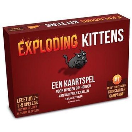 Exploding Kittens Exploding Kittens Originele Editie - Nederlandstalig Kaartspel