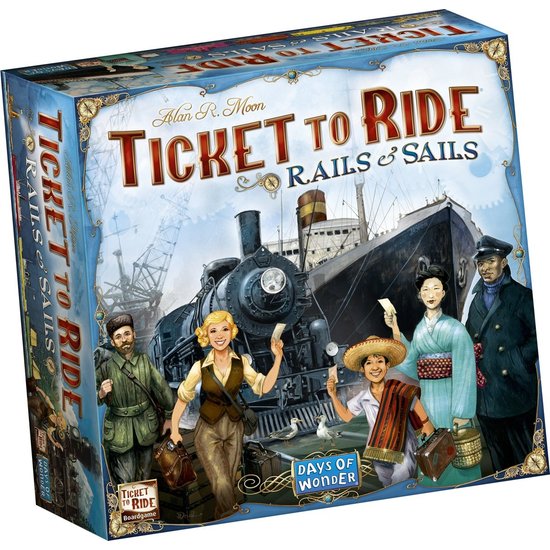 Days of Wonder  Ticket to Ride Rails & Sails - Bordspel