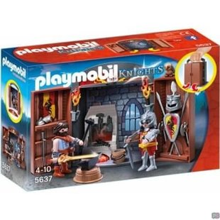 PLAYMOBIL Speelbox Ridder en Smid - 5637