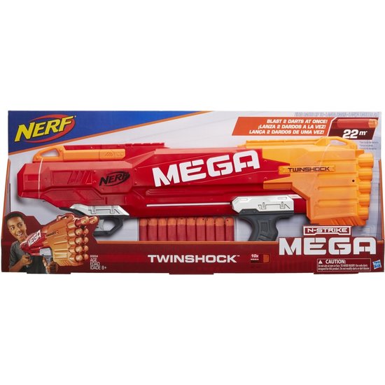 NERF NERF N-Strike Mega Twinshock - Blaster