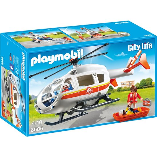 Playmobil  Playmobil Traumahelikopter - (6686)