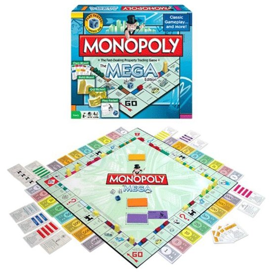 Winning Moves Monopoly Mega