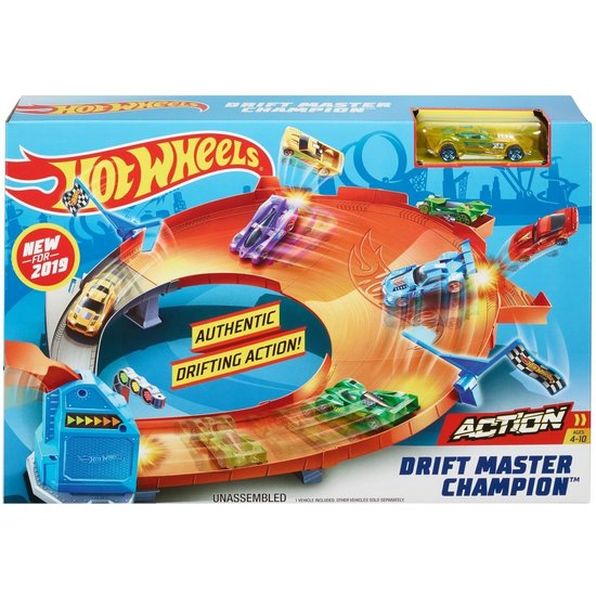 Hot Wheels Hot Wheels Driftkampioen 3-in-1 Race Rally