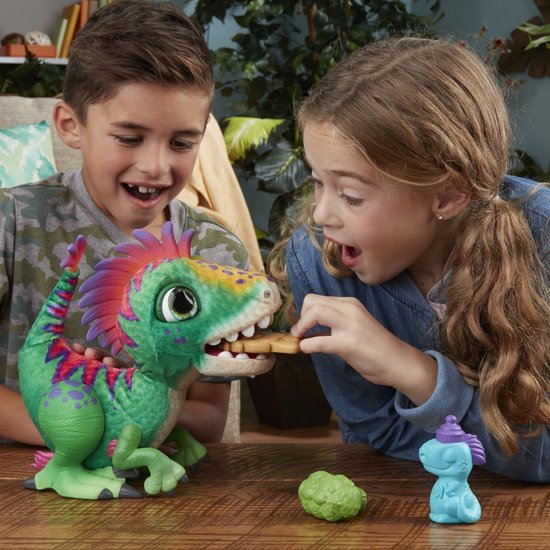 FurReal  FurReal Munchin Dinosaurus - Interactieve Knuffel