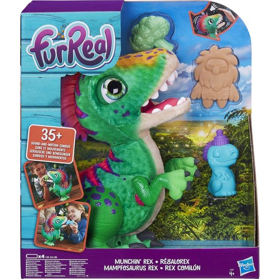 FurReal  FurReal Munchin Dinosaurus - Interactieve Knuffel