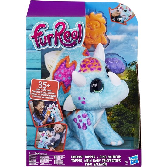 Furreal Friends  FurReal Dino Topper - Interactieve Knuffel
