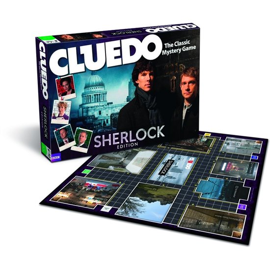 Winning Moves  Cluedo Sherlock - Bordspel
