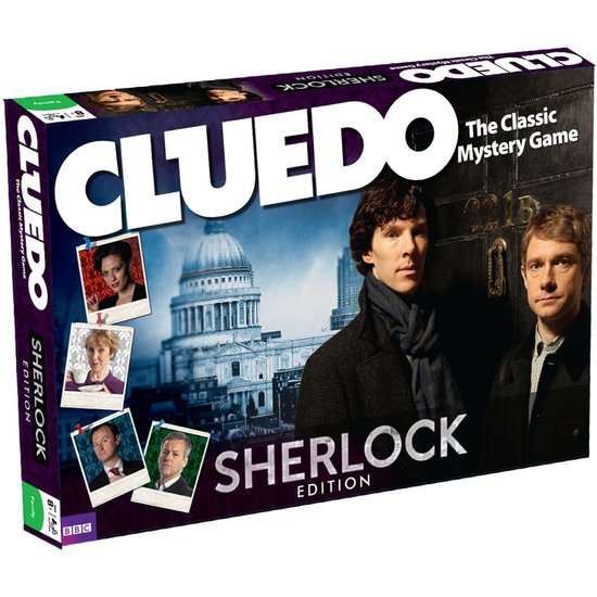 Winning Moves  Cluedo Sherlock - Bordspel