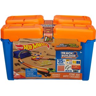 Hot Wheels Track Builder Stunt Box - Racebaan