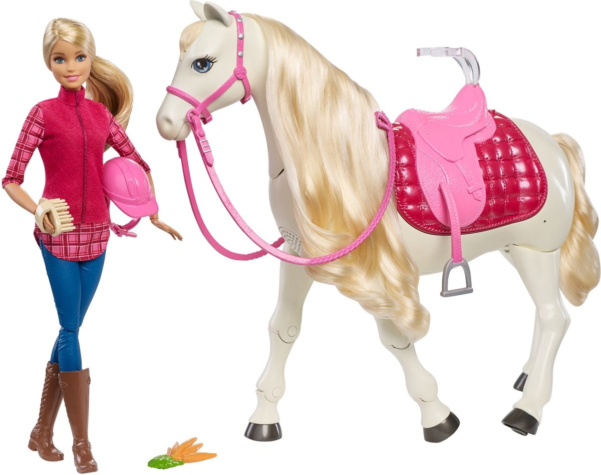 documentaire Zo snel als een flits vertaler Barbie met Droompaard - Barbiepop | PS Toys