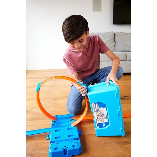 Hot Wheels Hot Wheels Track Builder Looping Challenge - Racebaan