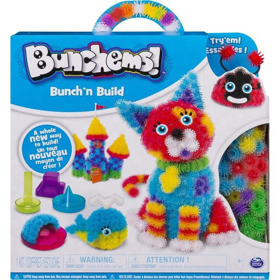 Spin Master Bunchems Bunch 'N Build - Knutselpakket