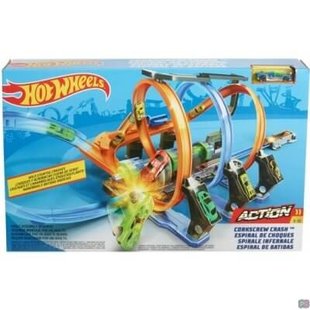 Hot Wheels - Kurkentrekker Crash - Racebaan