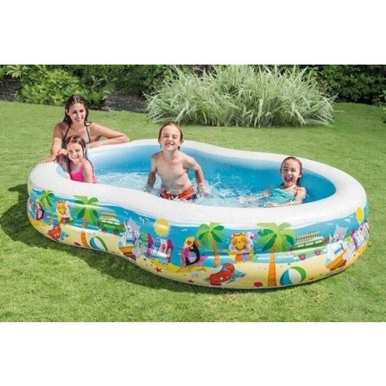 Intex Intex Opblaasbaar Zwembad - 262 x 160 x 42 cm - Paradijs